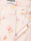 Брюки из льна с цветочным узором Zadig&Voltaire  –  Деталь1