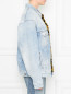 Куртка из хлопка с контрастной подкладкой из искусственного меха Balenciaga  –  L40580 528572 Куртка из хлопка с контрастной подкладой из искуственного меха Balenciaga Модель Верх-Низ2 N346