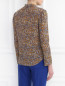 Блуза из шелка с цветочным узором Philosophy di Lorenzo Serafini  –  Модель Верх-Низ1
