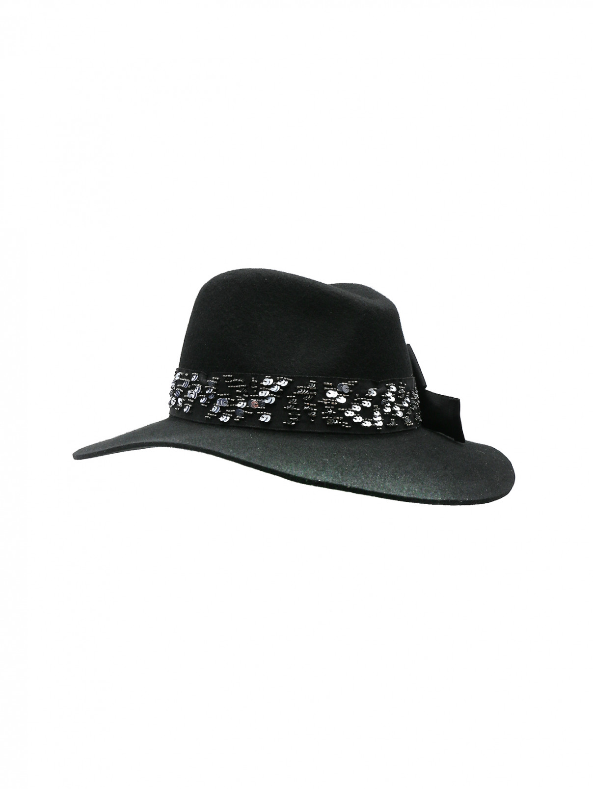 Шляпа Lorena Antoniazzi  –  Общий вид  – Цвет:  Черный