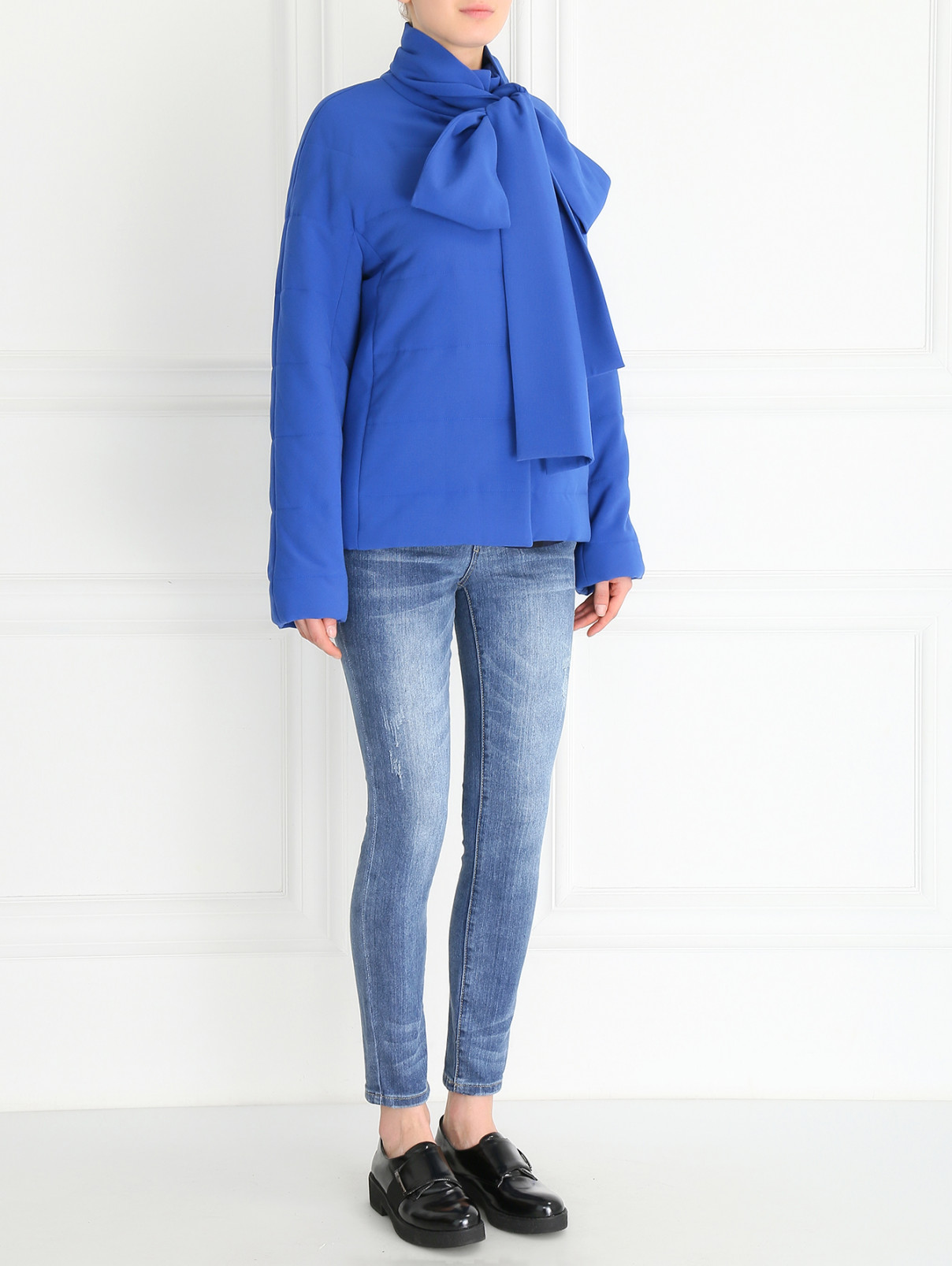 Куртка из шерсти A La Russe  –  Модель Общий вид  – Цвет:  Синий