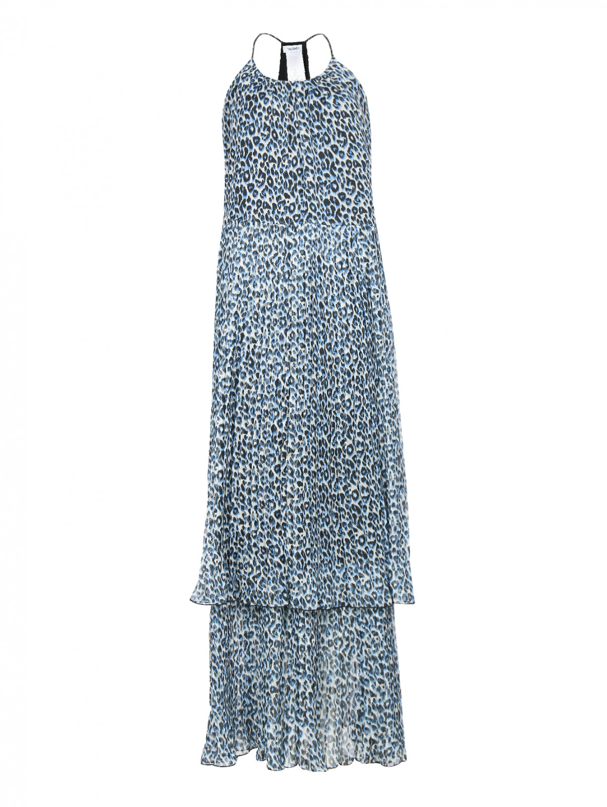 Платье-макси с узором Max&Co  –  Общий вид  – Цвет:  Узор
