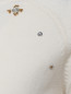 Укороченный кардиган из хлопка декорированный камнями MiMiSol  –  Деталь1