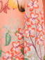 Платье-макси из шелка с цветочным узором Etro  –  Деталь1