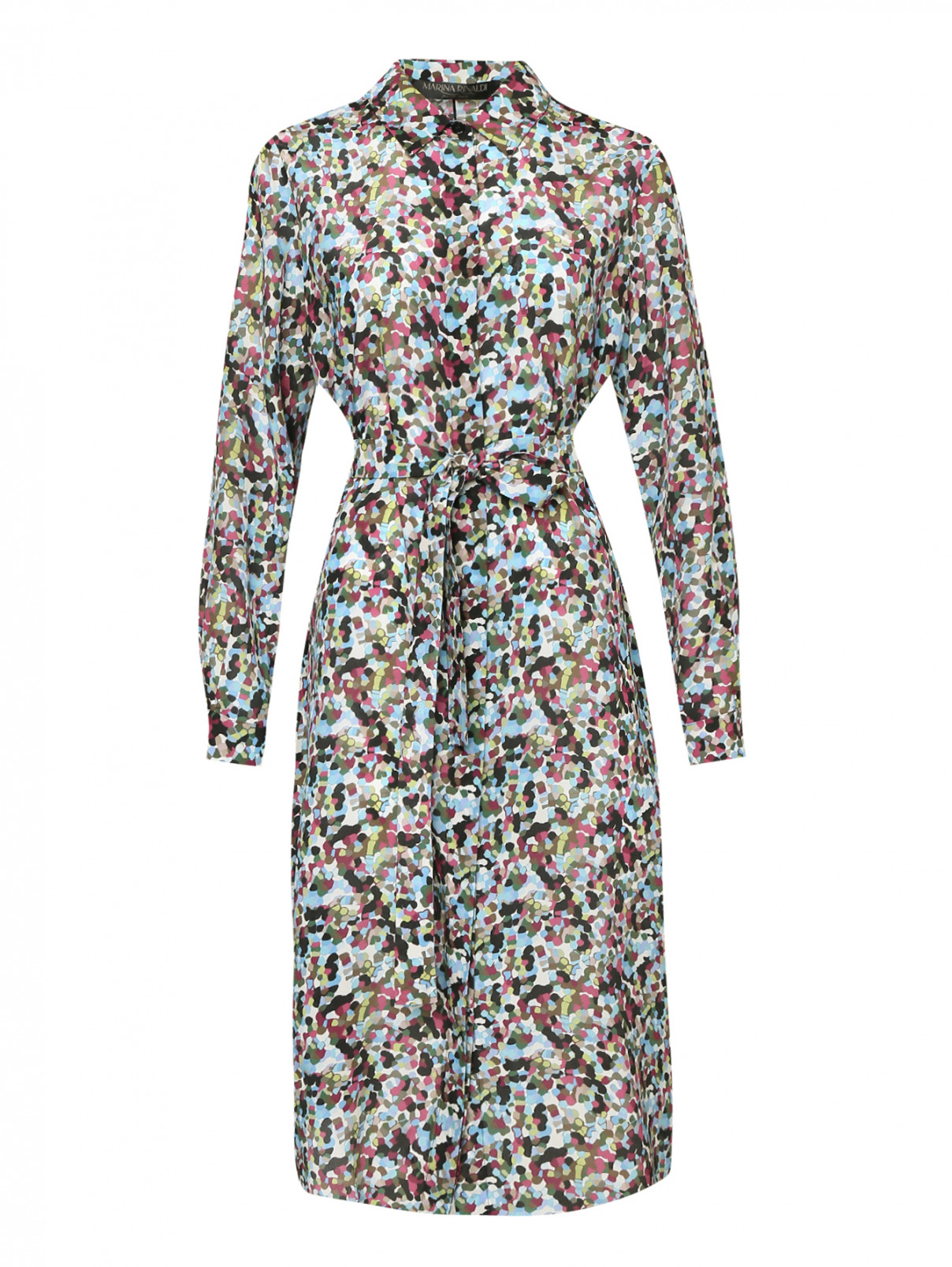 Платье Marina Rinaldi  –  Общий вид  – Цвет:  Узор