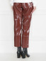 Однотонные брюки с контрастной строчкой Les Coyotes de Paris  –  МодельВерхНиз1