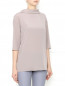 Блуза из шелка с эластаном Les Copains  –  Модель Верх-Низ