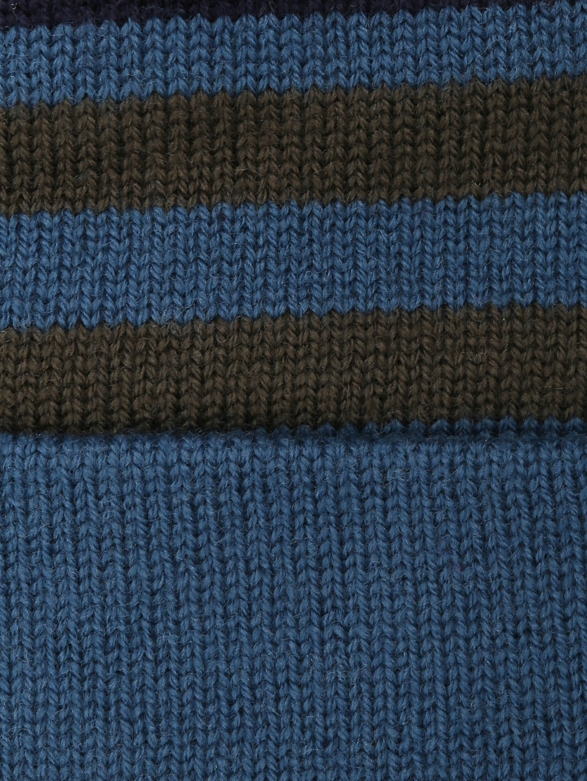 Шапка из шерсти с узором Paul Smith  –  Деталь1  – Цвет:  Синий