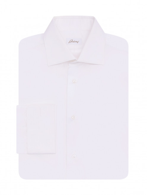 Рубашка из хлопка Brioni - Общий вид