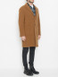Пальто из шерсти с накладными карманами Barena  –  МодельВерхНиз