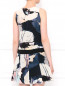Платье из шелка с абстрактным узором Philosophy di Alberta Ferretti  –  Модель Верх-Низ1