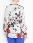 Блуза с узором на пуговицах Marina Rinaldi  –  МодельВерхНиз1