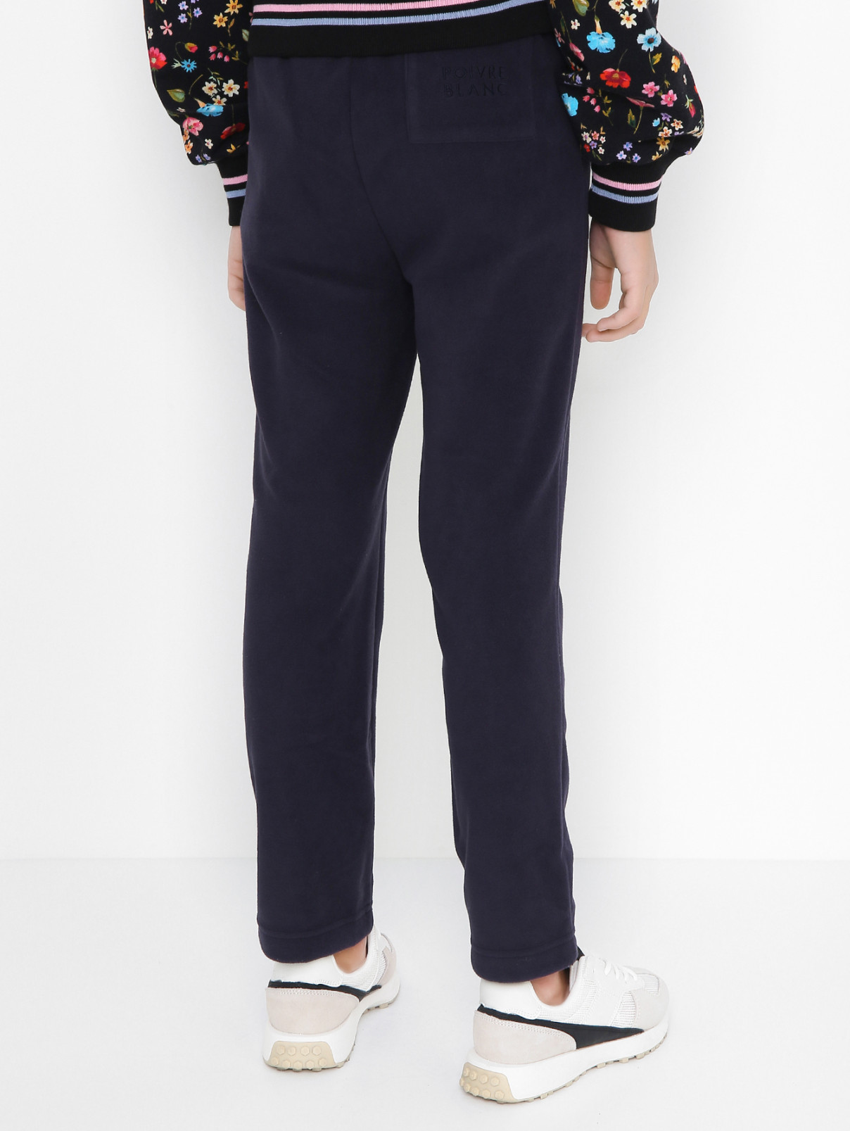 Спортивные брюки из флиса Poivre Blanc  –  МодельВерхНиз1  – Цвет:  Синий