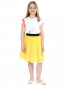 Пышная юбка с сеткой сверху Gaultier Junior  –  Модель Общий вид