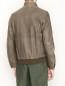 Куртка из кожи с накладными карманами Messagerie  –  МодельВерхНиз1