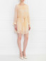 Платье-мини из шелка с узором See by Chloe  –  Модель Общий вид