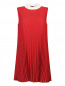 Плиссированное платье-мини Red Valentino  –  Общий вид