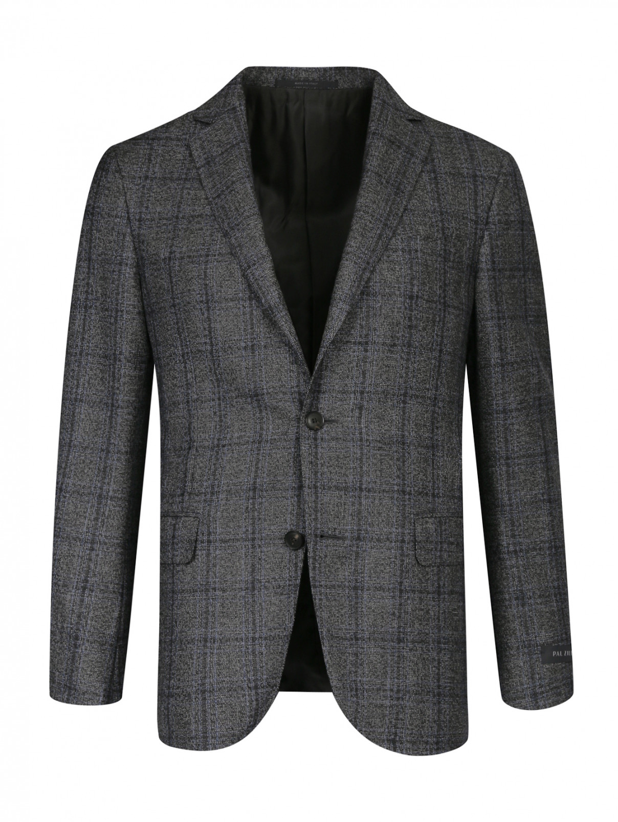 Пиджак из шерсти Pal Zileri  –  Общий вид  – Цвет:  Серый