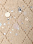 Джемпер из смешанной шерсти с декоративной отделкой Moschino Boutique  –  Деталь