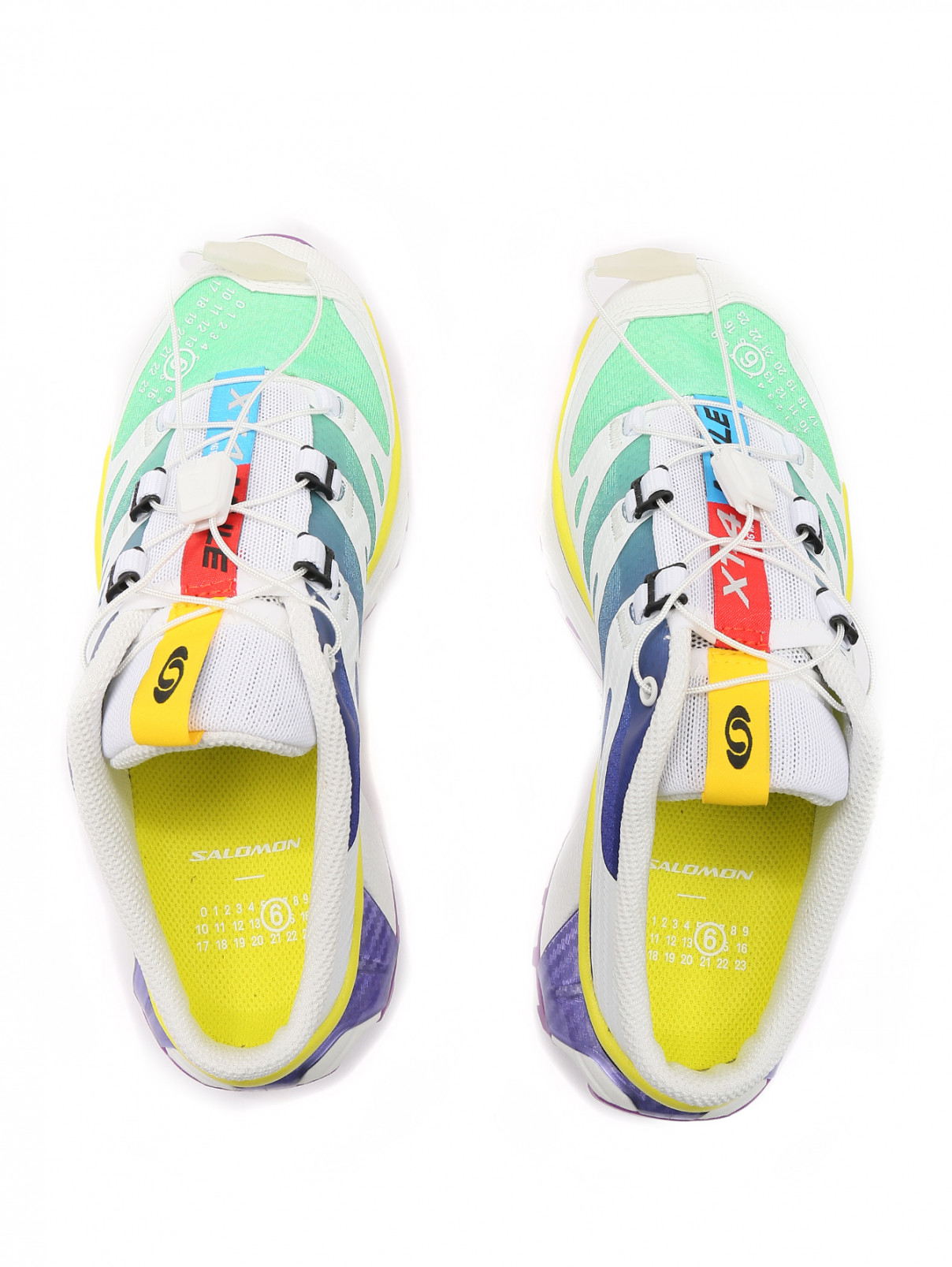 Кроссовки MM6 х SALOMON MM6  –  Обтравка4  – Цвет:  Мультиколор