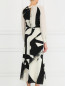 Платье из шелка с узором Max Mara  –  Модель Верх-Низ1