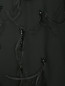 Платье-миди из шелка декорированное перьями Max Mara  –  Деталь