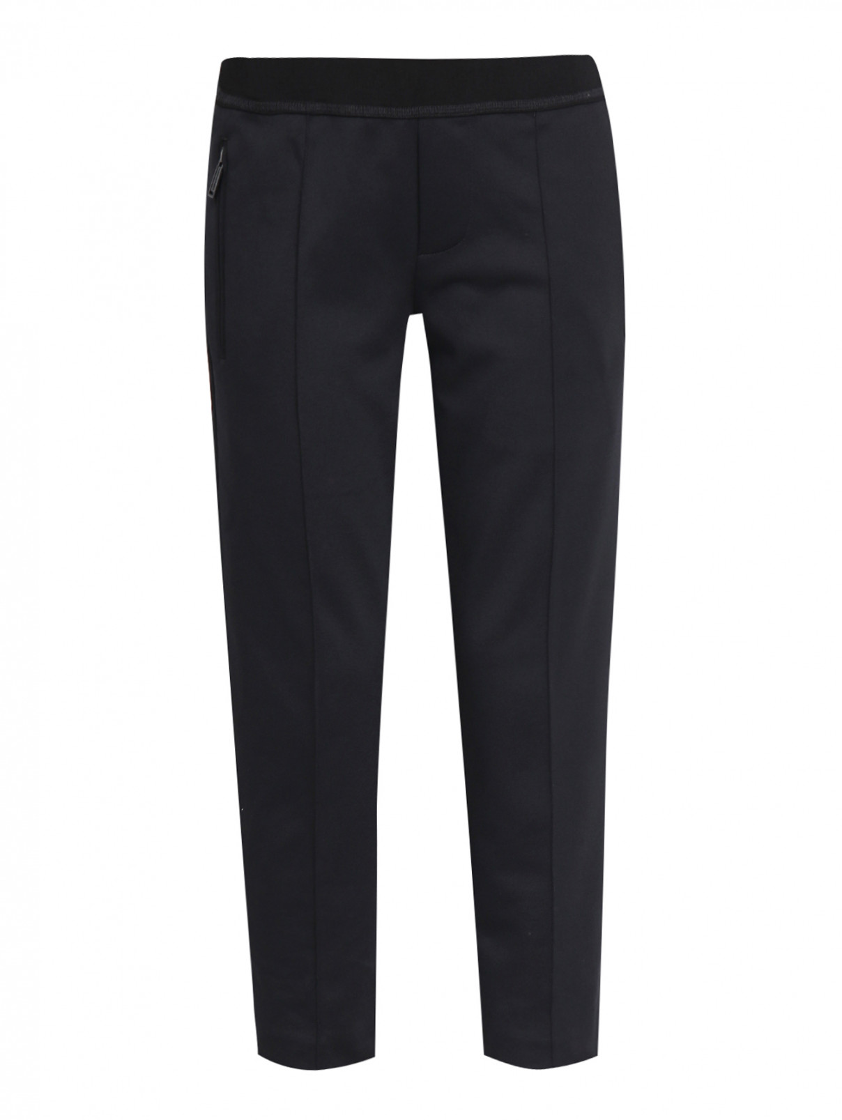 Укороченные брюки из смешанного хлопка Dsquared2  –  Общий вид  – Цвет:  Черный