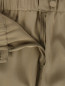 Прямые брюки на боковой молнии Marina Rinaldi  –  Деталь1