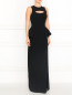 Платье-макси из шерсти с вырезом на спине Michael Kors  –  Модель Общий вид