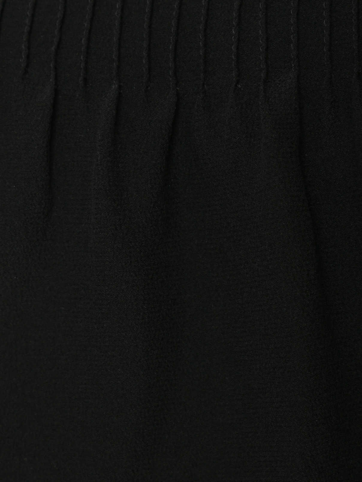 Шорты из шелка с кружевом Etro  –  Деталь  – Цвет:  Черный