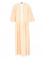 Платье-миди из шелка с цветочным узором Joseph  –  Общий вид