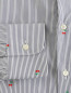 Рубашка из хлопка с узором "полоска" Etro  –  Деталь1