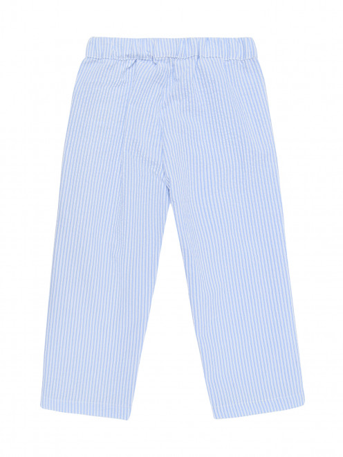 Хлопковые брюки с узором Il Gufo - Обтравка1