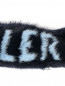 меховая повязка с узором Moncler  –  Деталь