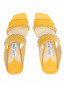 Босоножки из кожи с металлической фурнитурой Jimmy Choo  –  Обтравка4