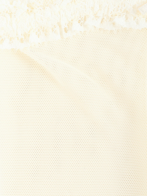 Носки кружевные декорированные бантами La Perla - Деталь