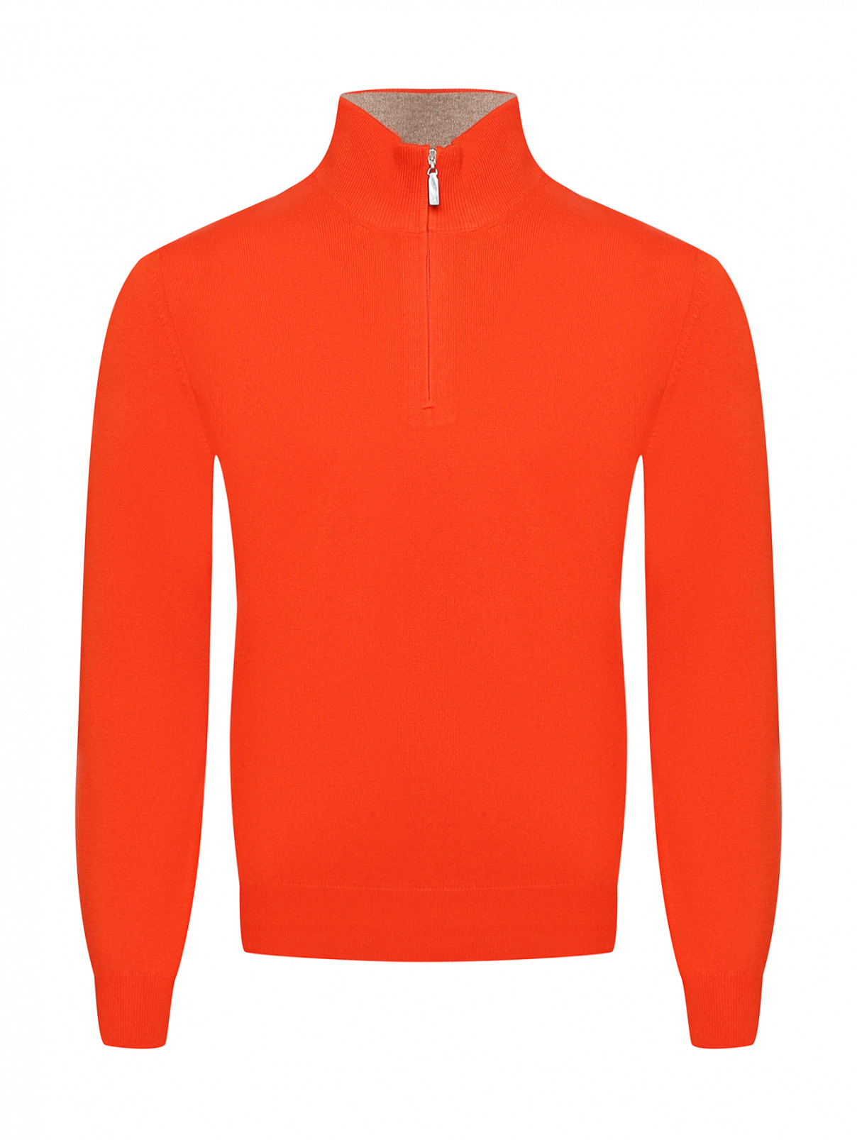 Джемпер из шерсти Gran Sasso  –  Общий вид  – Цвет:  Оранжевый