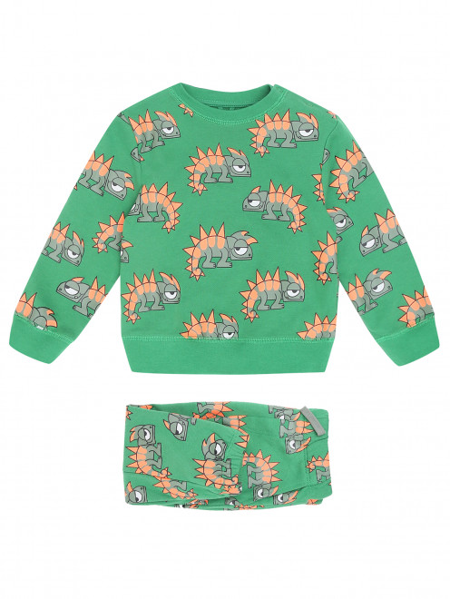 Костюм с брюками и карманами Stella McCartney kids - Общий вид