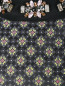 Блуза свободного кроя с узором и декоративной отделкой Etro  –  Деталь