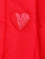 Стеганое пальто на кнопках Love Moschino  –  Деталь1