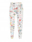Трикотажные брюки с узором Dolce & Gabbana  –  Общий вид