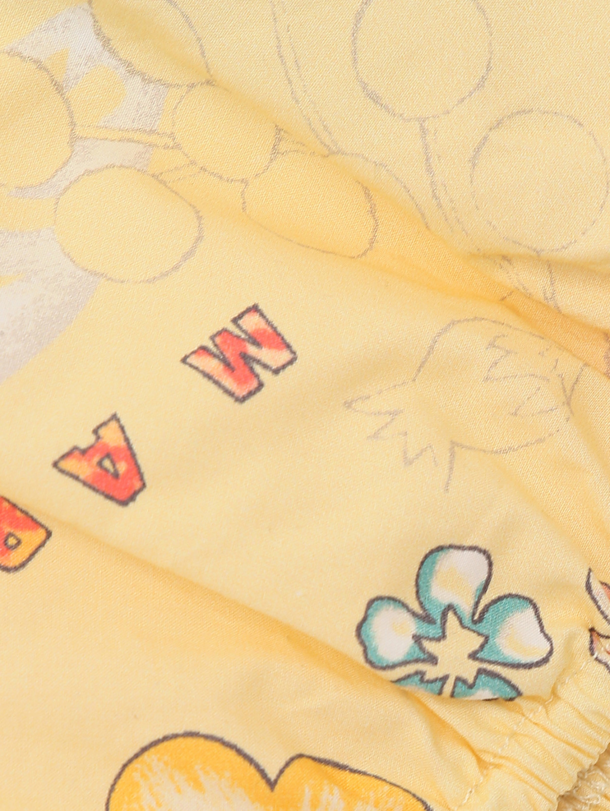 Хлопковая блуза с узором Marni  –  Деталь  – Цвет:  Узор