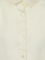 Блуза из шелка с узором Fendi  –  Деталь