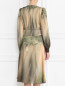 Платье из ткани с принтом Moschino  –  МодельВерхНиз1