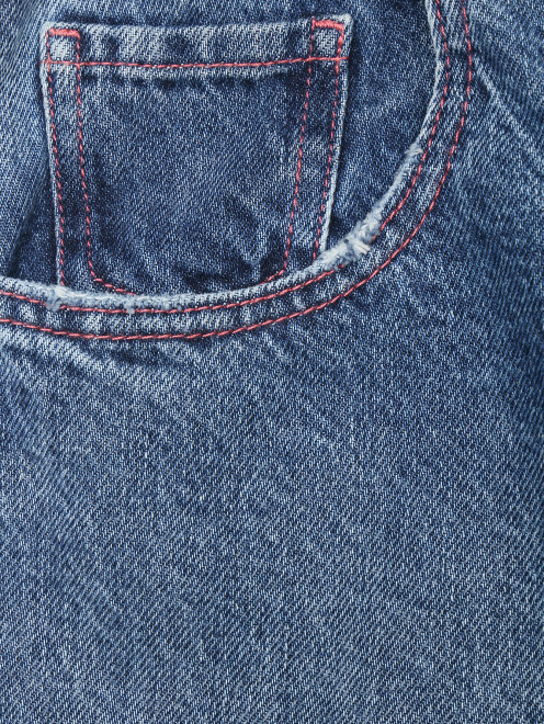 Широкие джинсы с карманами - Деталь2