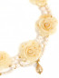 Ожерелье из искусственного жемчуга с декором "розы" Евгения Линович  –  Деталь