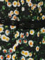 Блуза из шелка с цветочным узором Moschino  –  Деталь