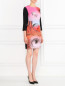 Платье-футляр с цветочным узором Moschino Cheap&Chic  –  Модель Общий вид