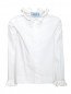 Блуза хлопковая с оборками MiMiSol  –  Общий вид