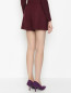 Шорты из костюмной ткани Alberta Ferretti  –  МодельВерхНиз1